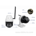 wide angle 4G Wireless surveillance network solar camera